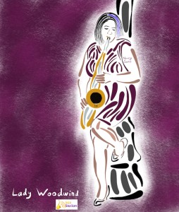 Nancy Lady Woodwind by Neal Battaglia at Sax Station s